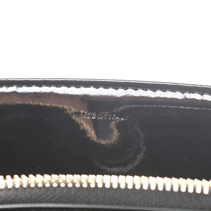 Celine Patent Calfskin Small 16 Top Handle Bag Black 7 of 13