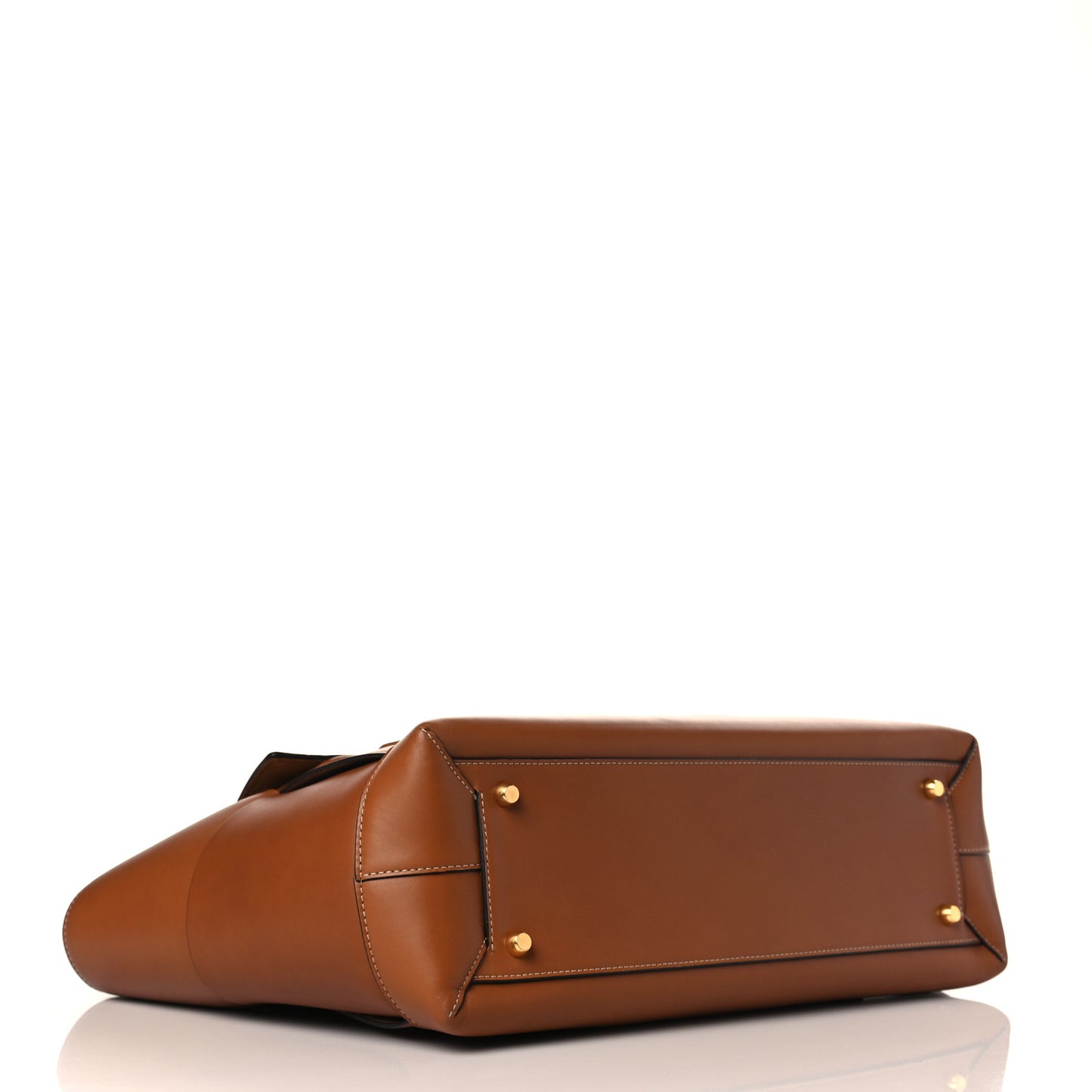 French Calfskin Maxi Intrecciato Arco Wood