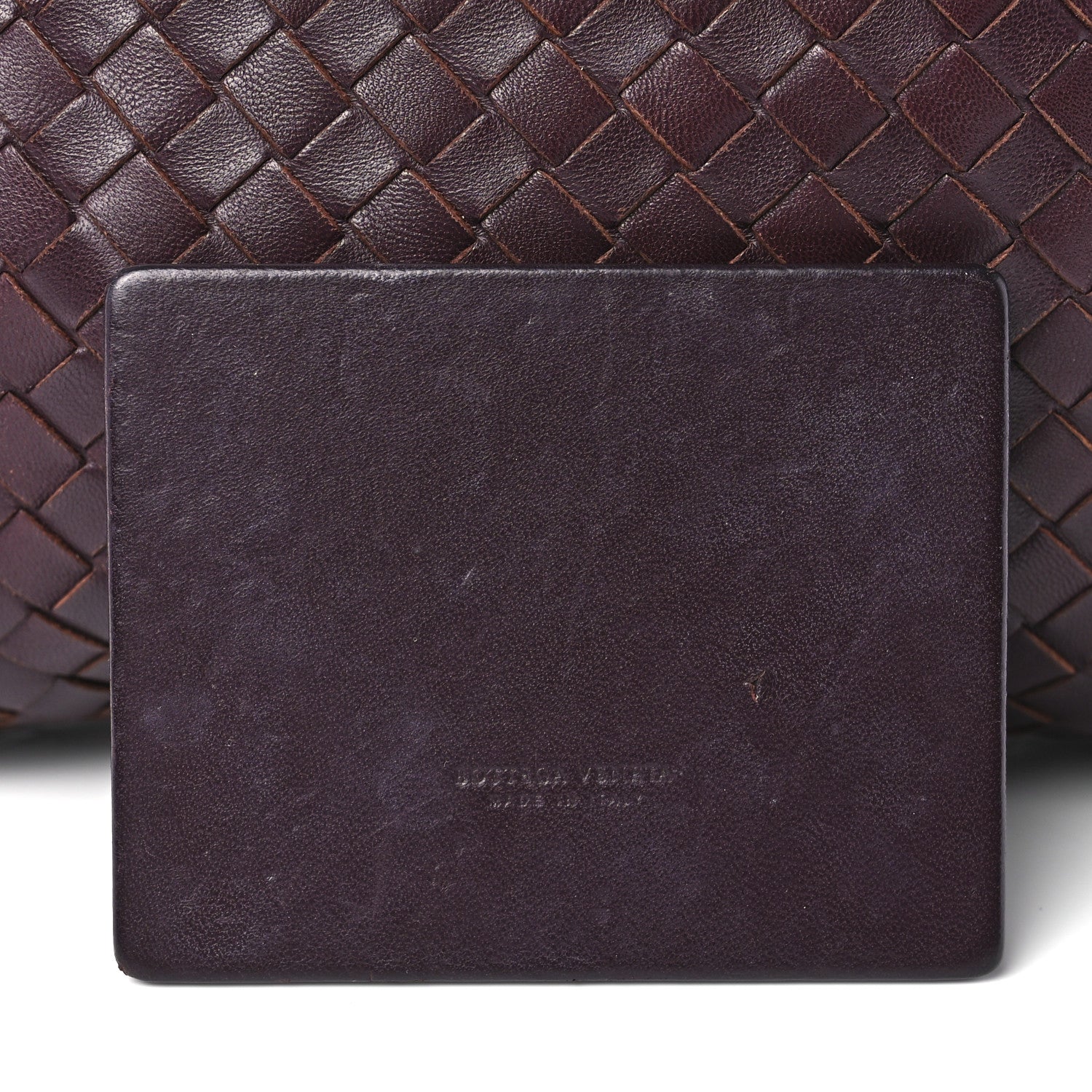 Bottega Veneta Nappa Intrecciato Nodini Crossbody Messenger Burgundy 10 of 17