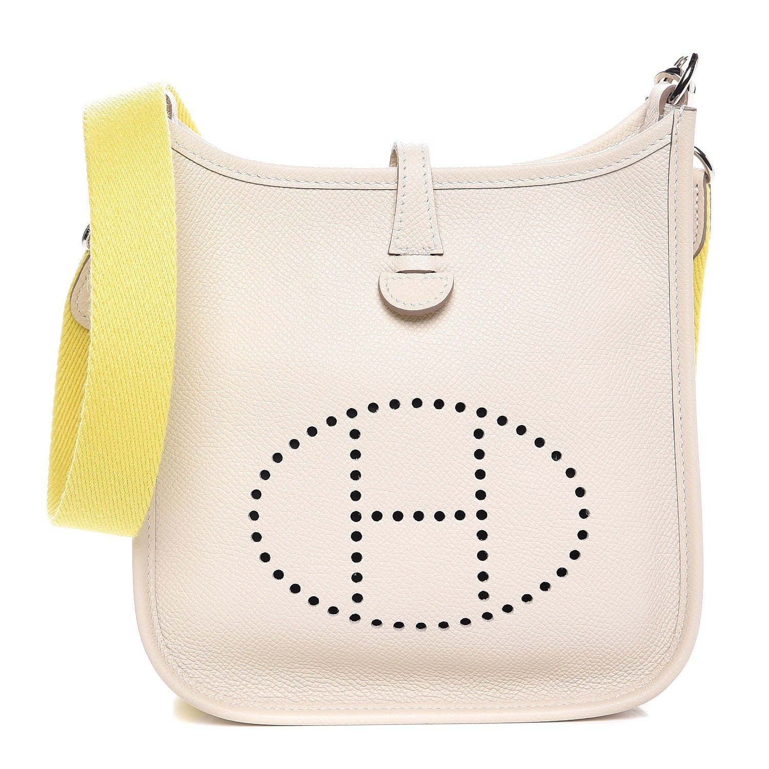 Hermes Epsom Amazone Evelyne TPM Craie Lime 1 of 8