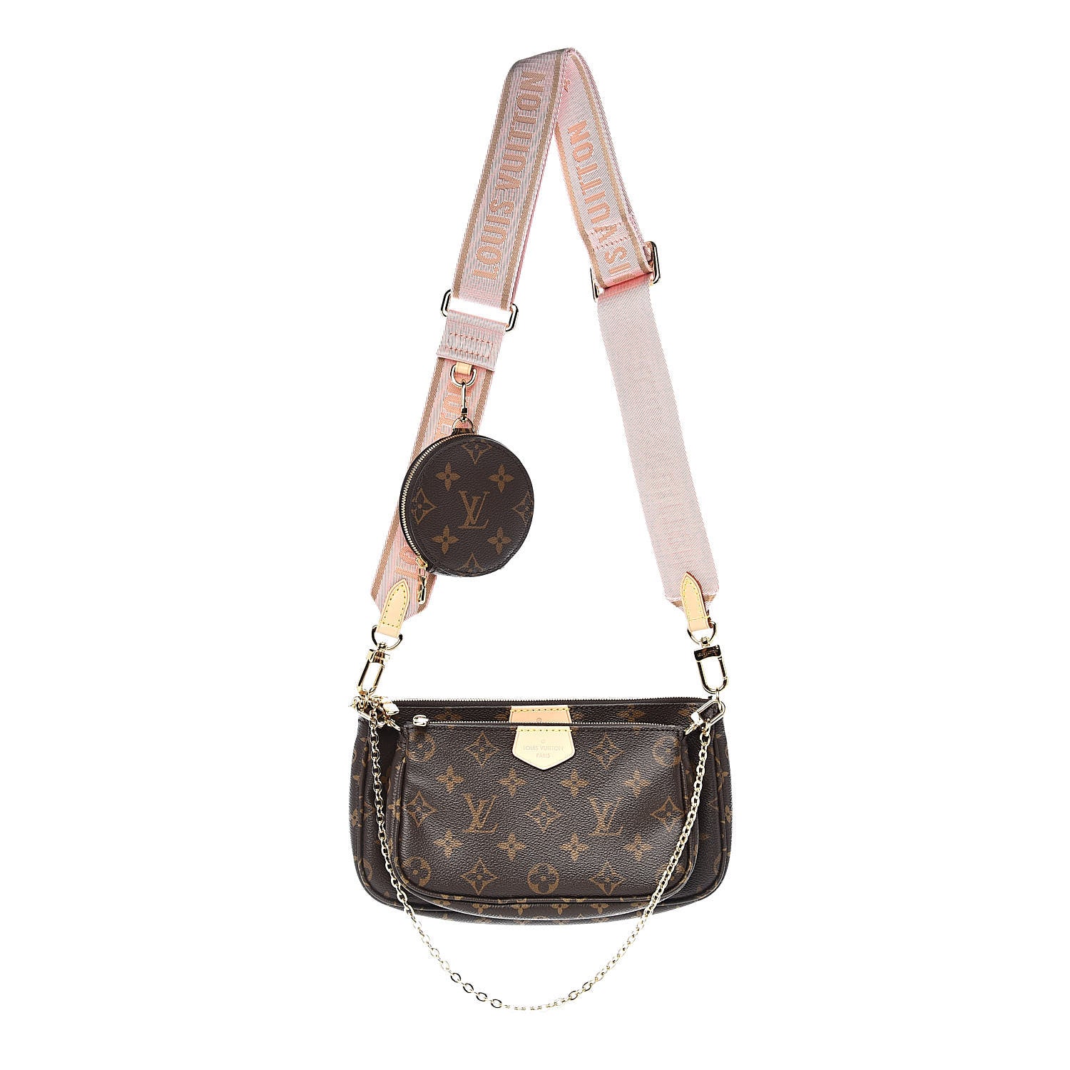 Louis Vuitton Monogram Multi Pochette Accessories Rose Clair 1 of 12