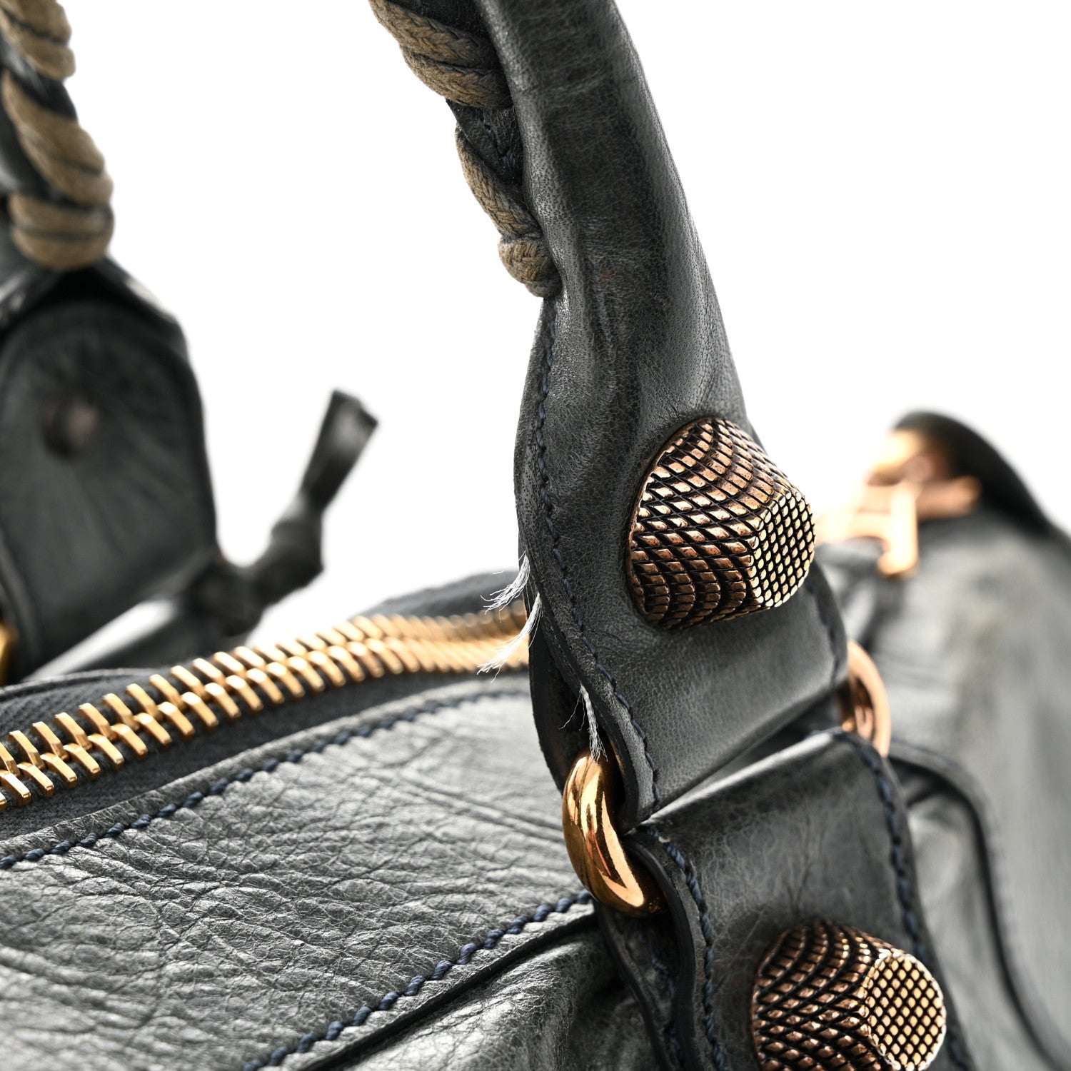 Balenciaga Agneau Giant 21 Rose Gold Hardware Work Anthracite 17 of 18