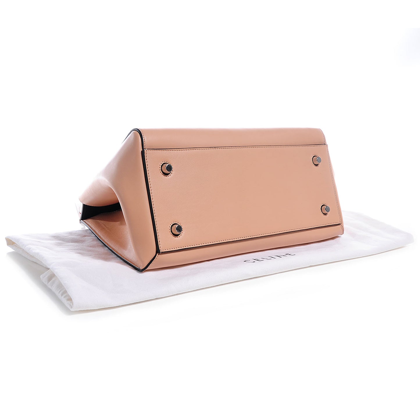 Palmelato Medium Edge Shoulder Bag Blush