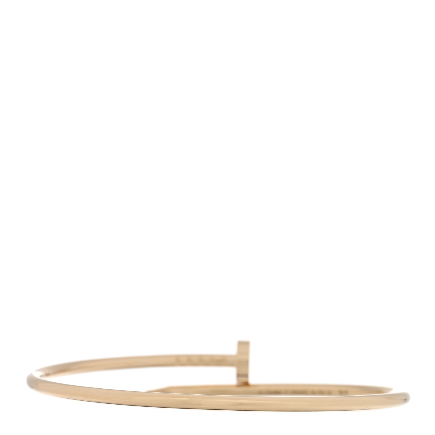 18K Yellow Gold Small Juste Un Clou Bracelet 17