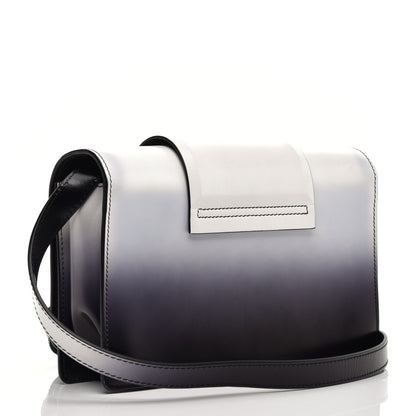 Givenchy Calfskin Ombre Infinity Flap Bag Black White 3 of 10