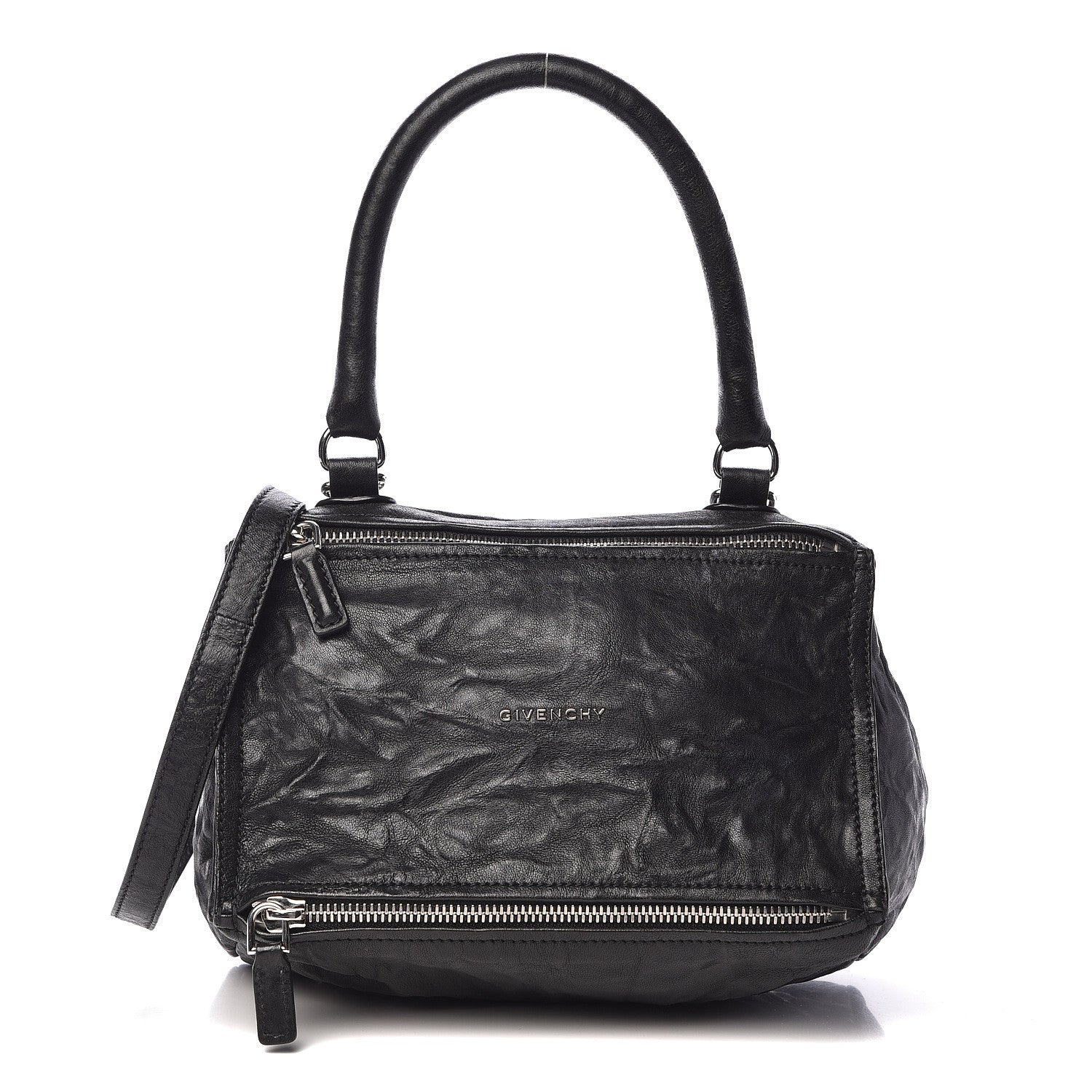 Givenchy Tumbled Sheepskin Small Pandora Black 1 of 11