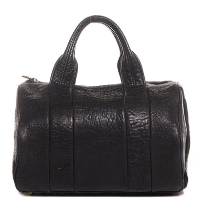 Alexander Wang Pebbled Lambskin Rocco Black Antique Brass Hardware 1 of 8