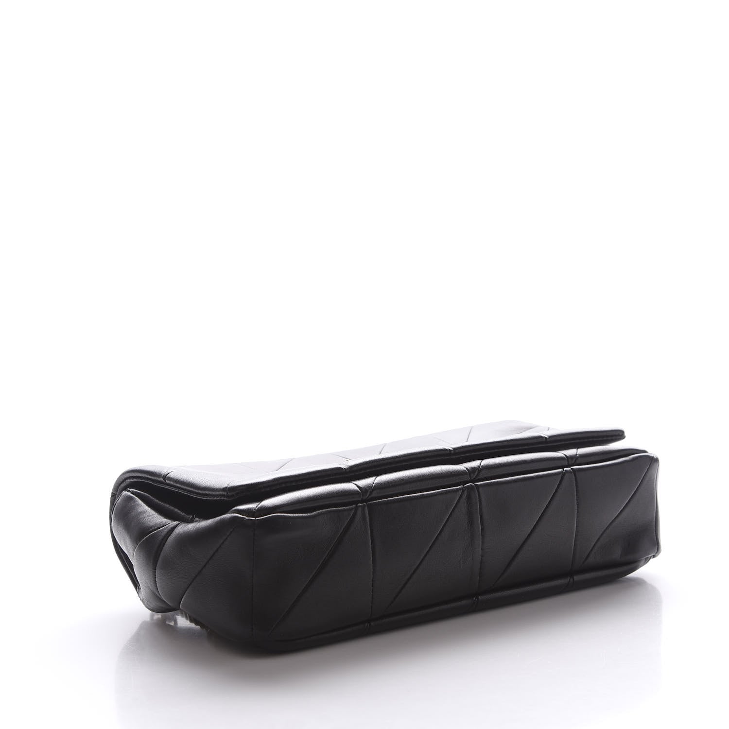 Saint Laurent Lambskin Patchwork Monogram Medium Jamie Black 5 of 12