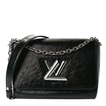 Louis Vuitton Electric Epi Twist Shoulder Bag MM Black 1 of 7