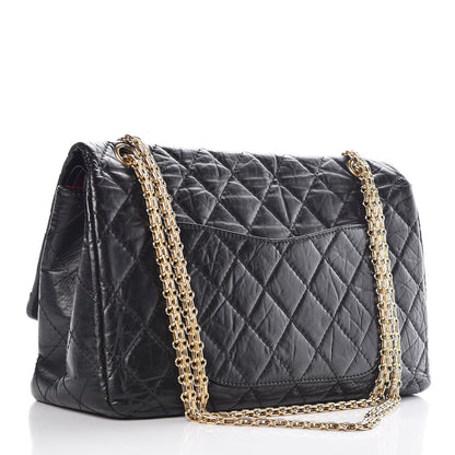 Chanel Aged Calfskin Quilted 2.55 Reissue 227 Flap Black 3 of 16