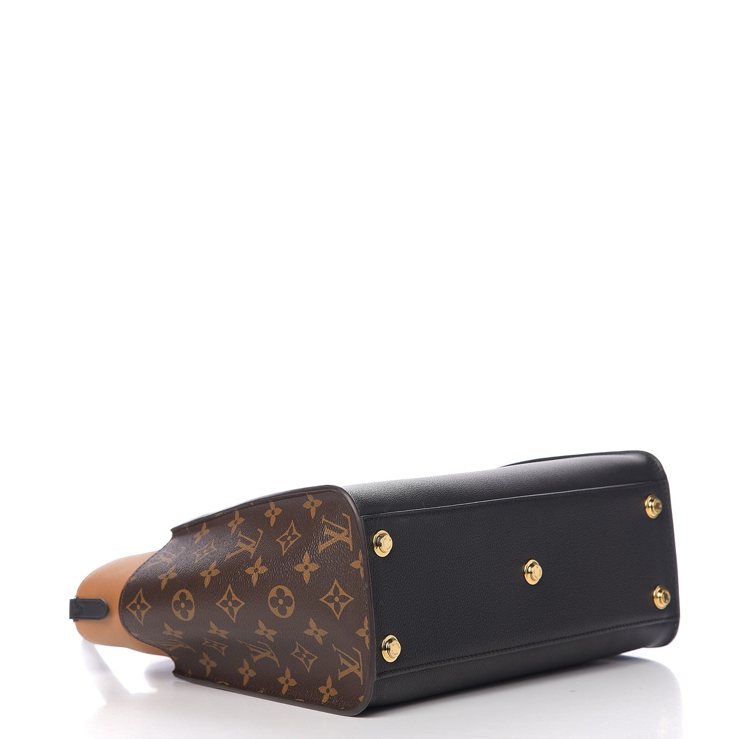 Calfskin Monogram On My Side Black