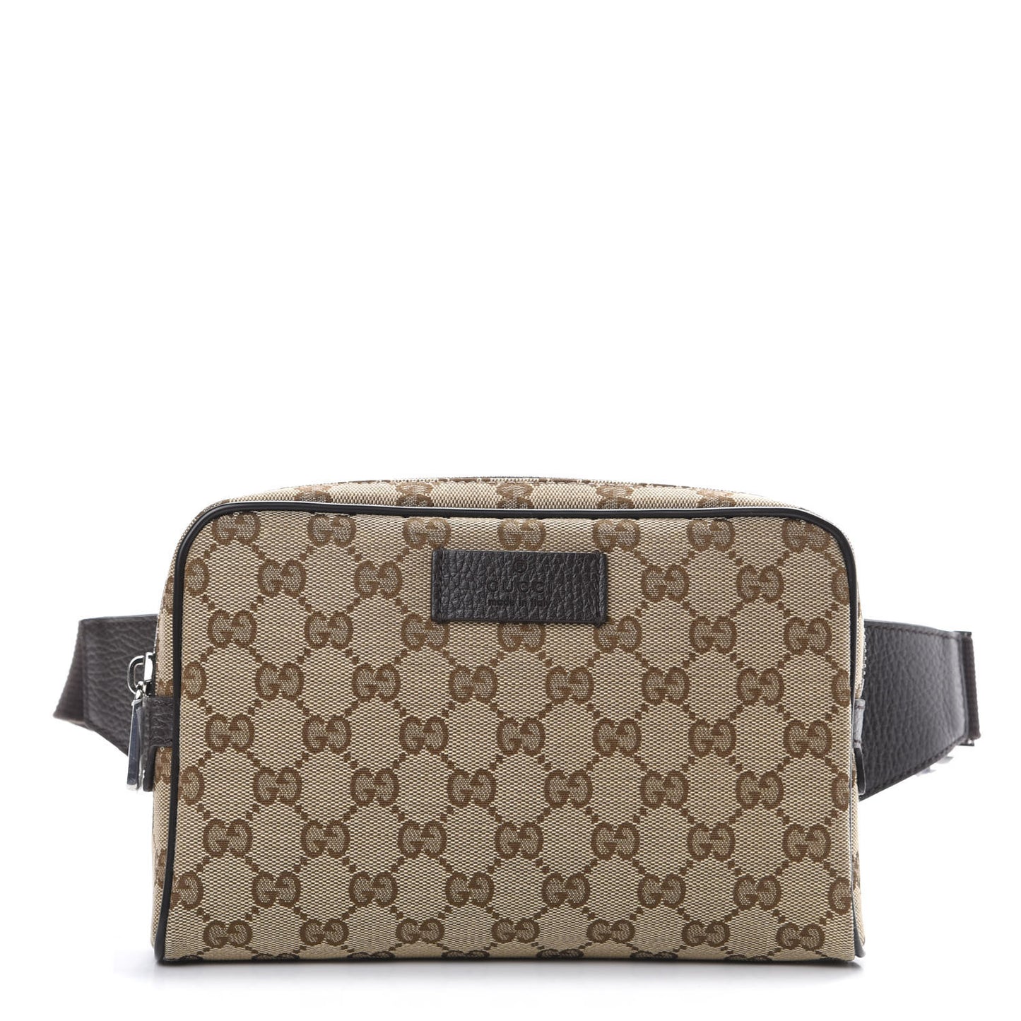Monogram Belt Bag Dark Brown