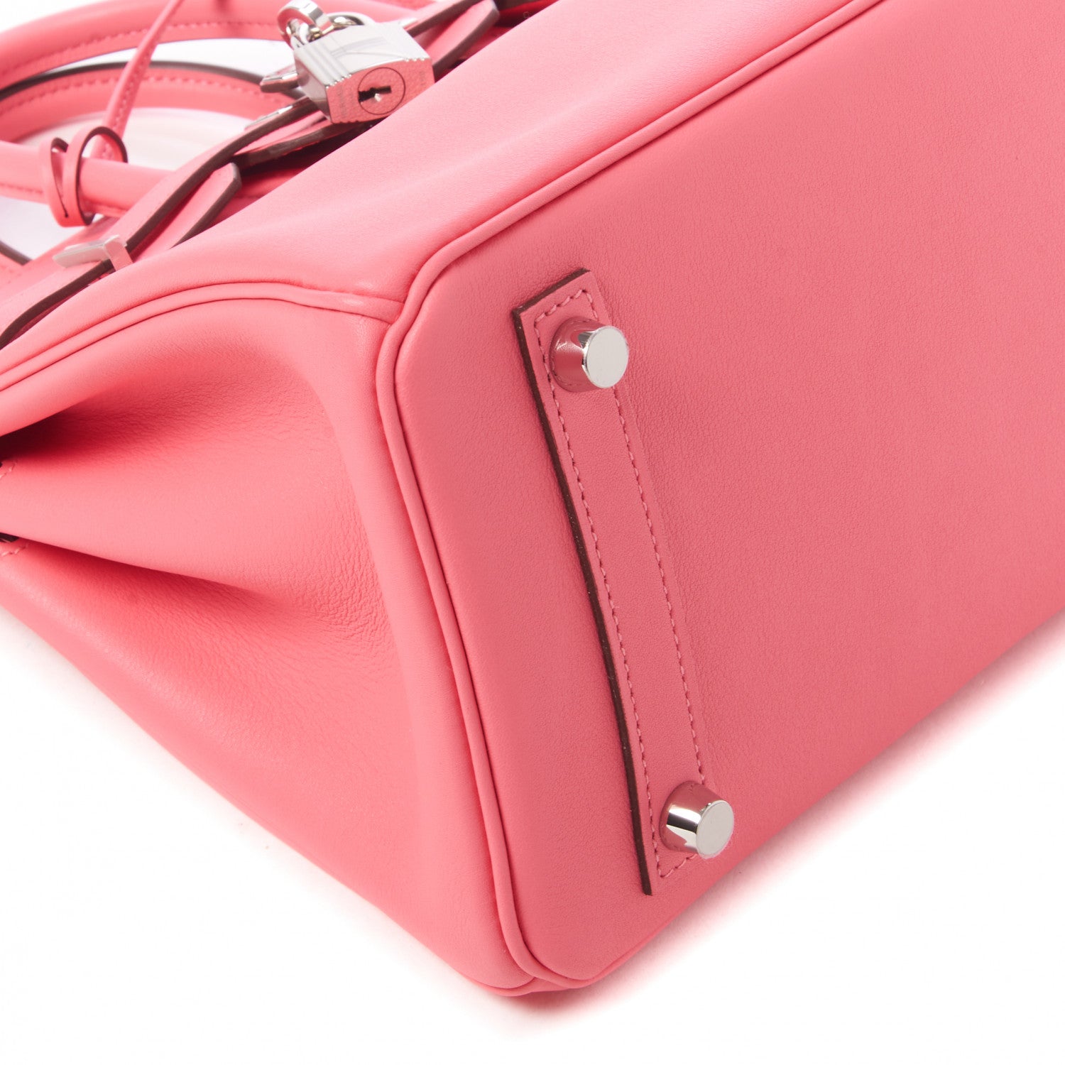 Hermes Swift Birkin 25 Rose Azalee 7 of 31