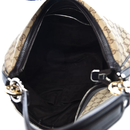 Gucci Monogram Large GG Twins Hobo Dark Brown 5 of 10