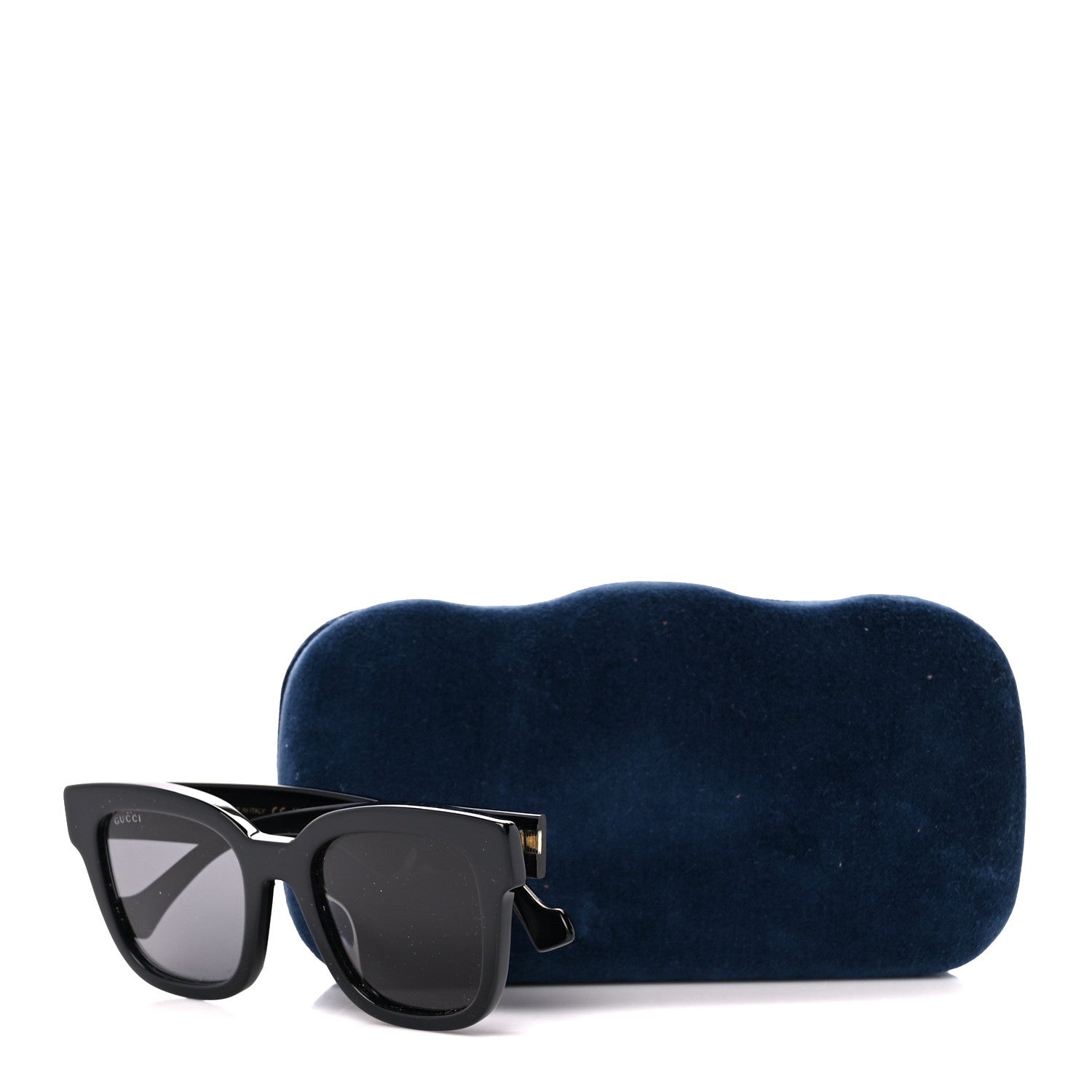 Gucci Rectangle 52mm Frame Sunglasses GG0998S Black 8 of 8
