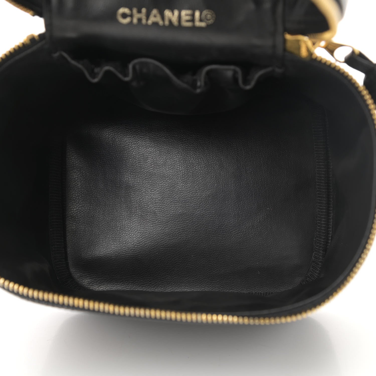 Chanel Caviar Cosmetic Vanity Bag Black 5 of 11
