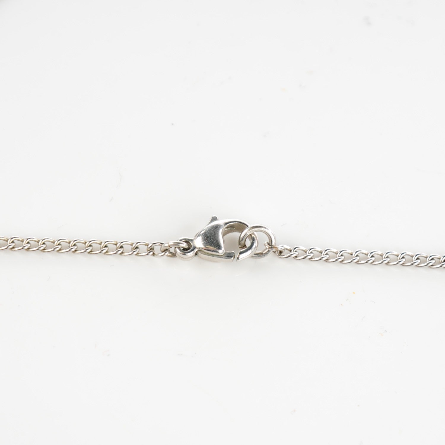 Chanel Enamel Pearl Coco Over The Moon Pendant Necklace Black Silver 3 of 4