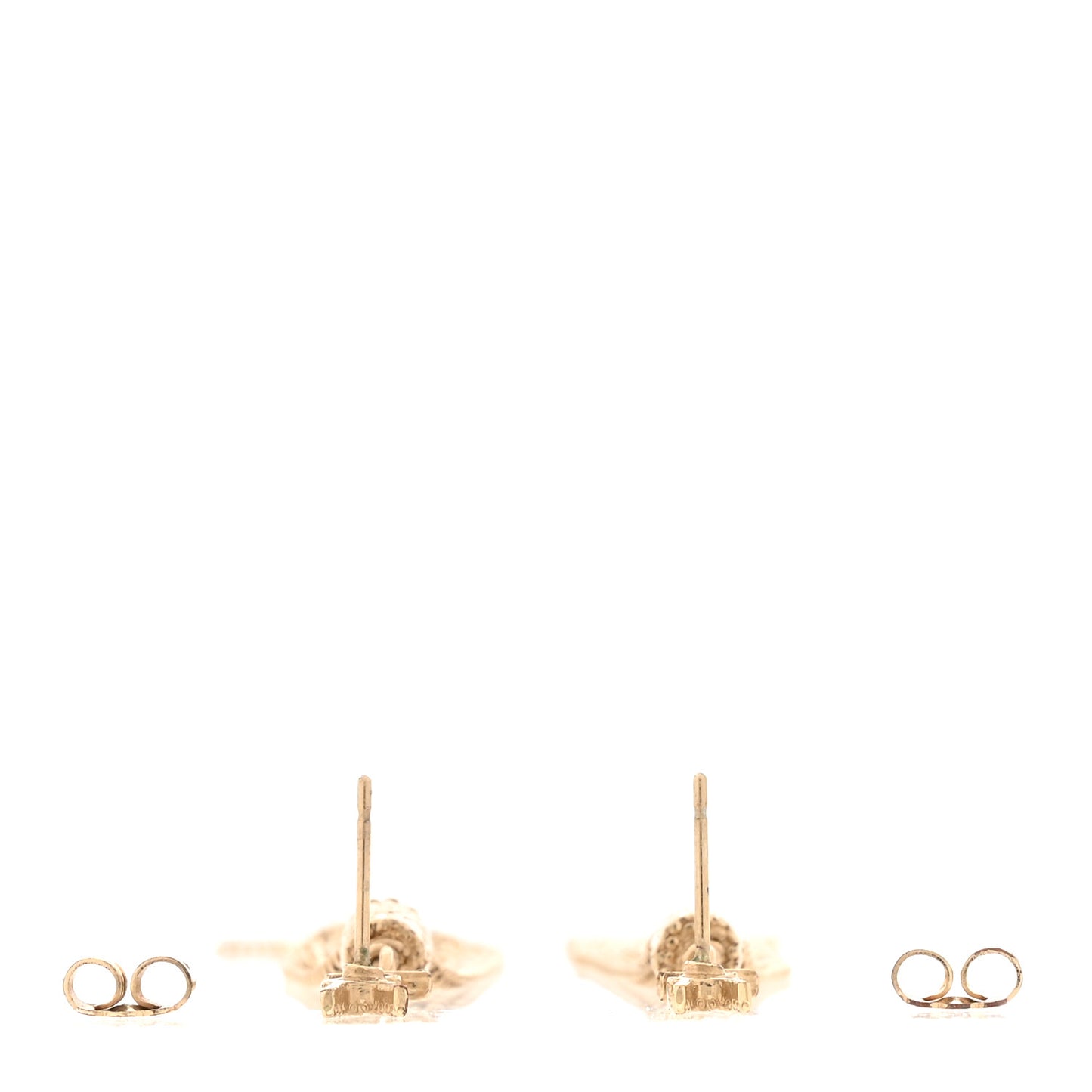 Metal Monogram Loulou Tassel Earrings Gold