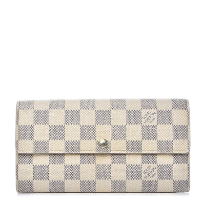 Louis Vuitton Damier Azur Sarah Wallet 1 of 11