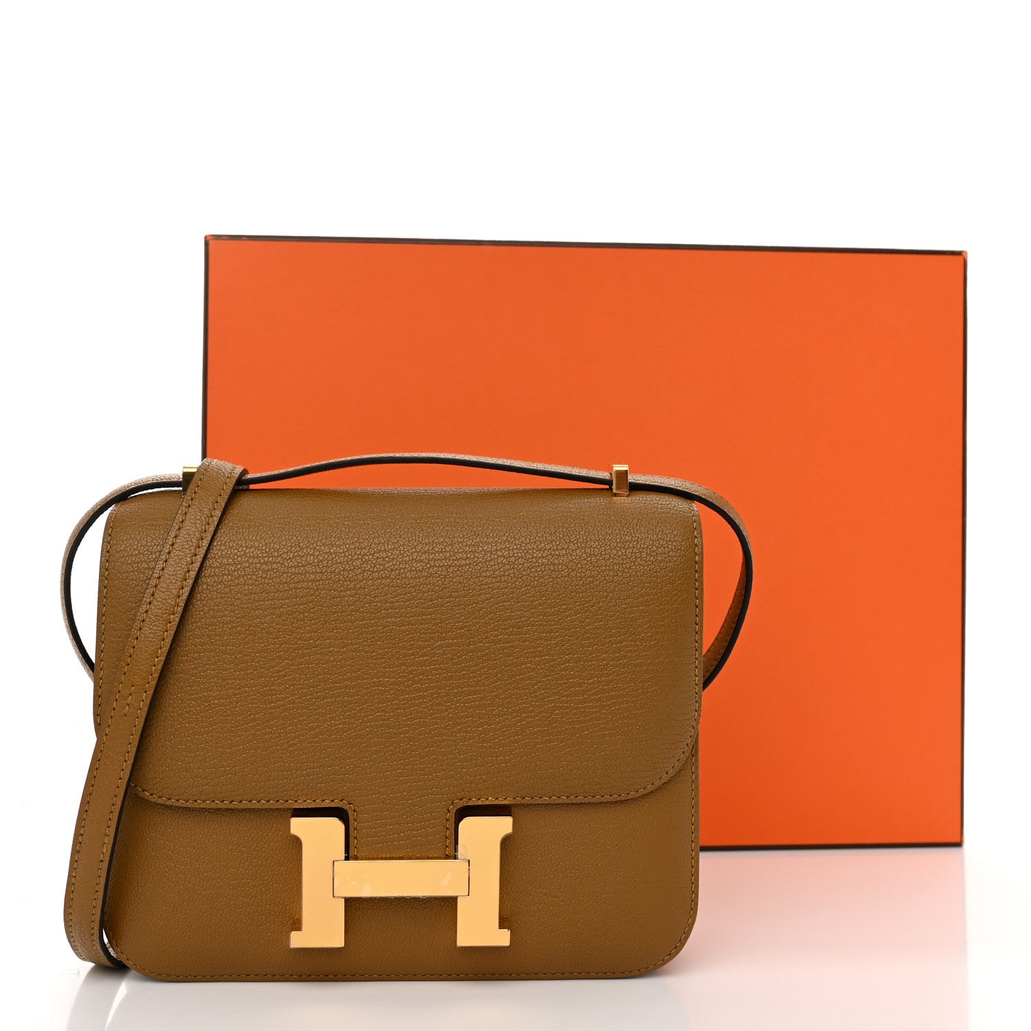 Hermes Chevre Mysore Constance 18 Kraft 12 of 12