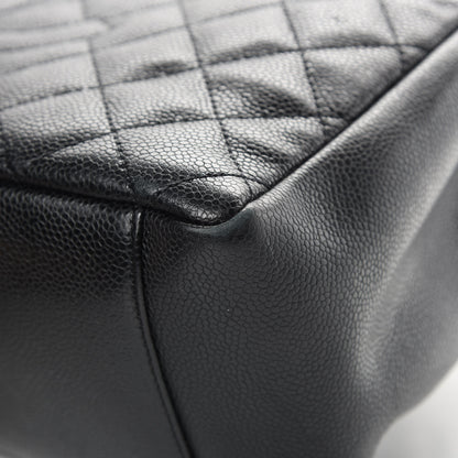 Chanel Caviar Quilted Grand Shopping Tote GST Black 10 of 14