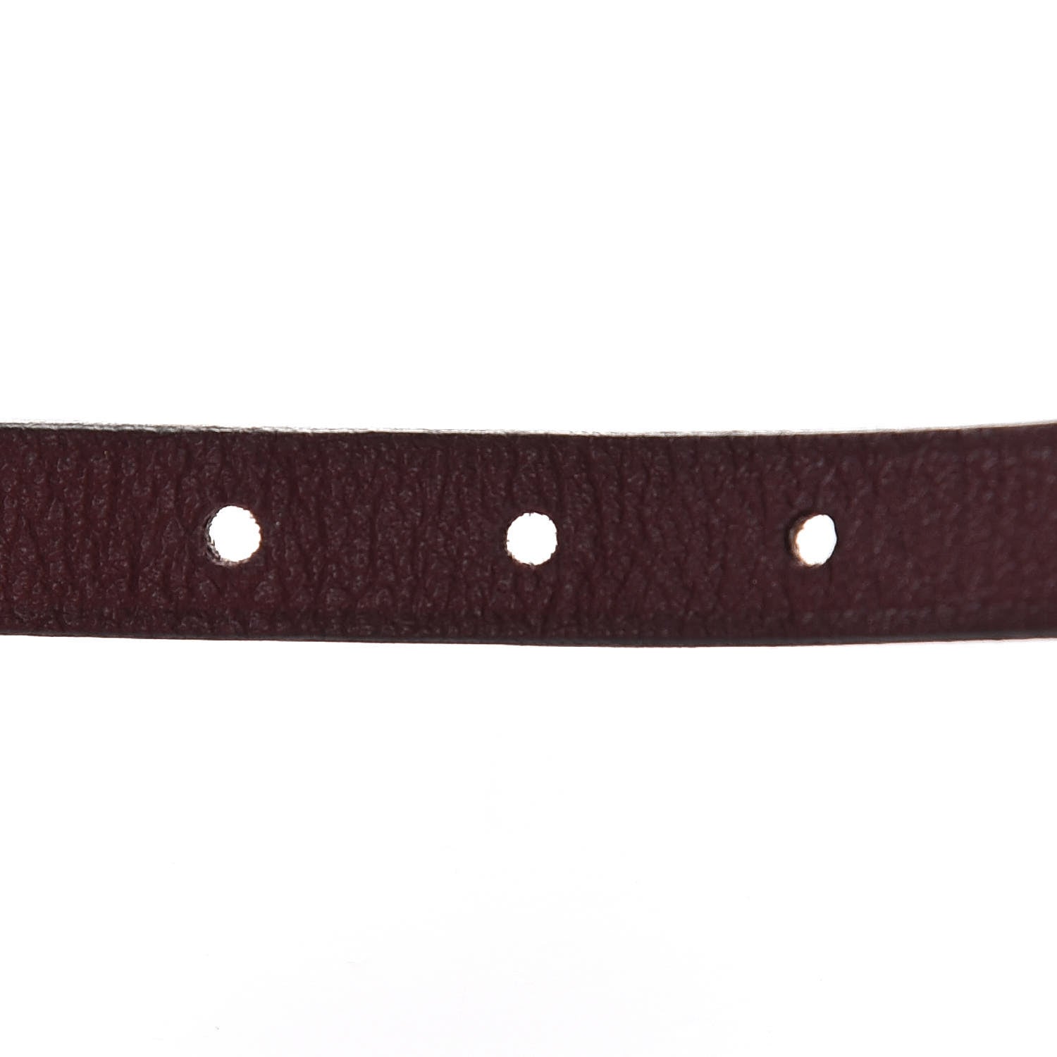 Hermes Swift Behapi Double Tour Bracelet T2 Gris Asphalte Bordeaux 5 of 7