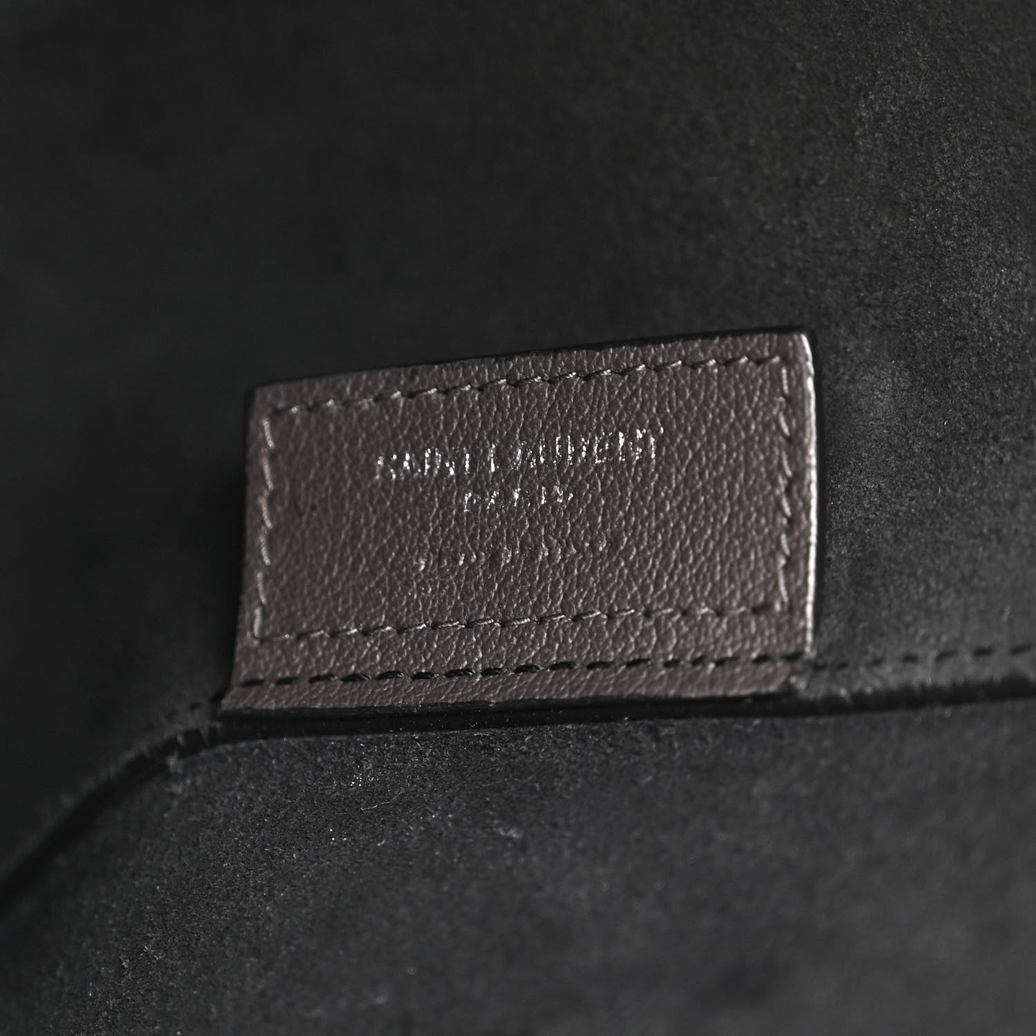 Saint Laurent Calfskin Medium Shopping Tote Fog 6 of 12