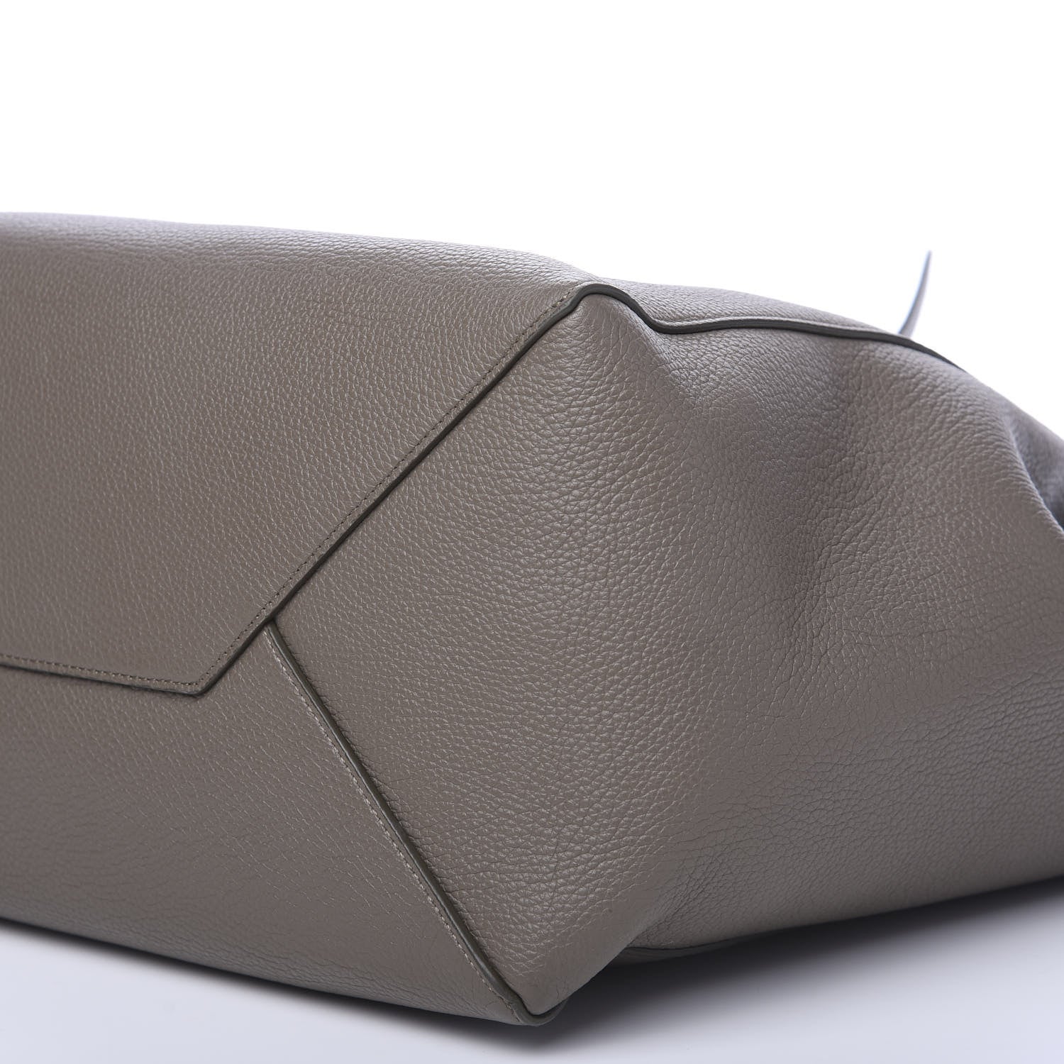 Celine Soft Grained Calfskin Small Belt Cabas Phantom Taupe 7 of 8