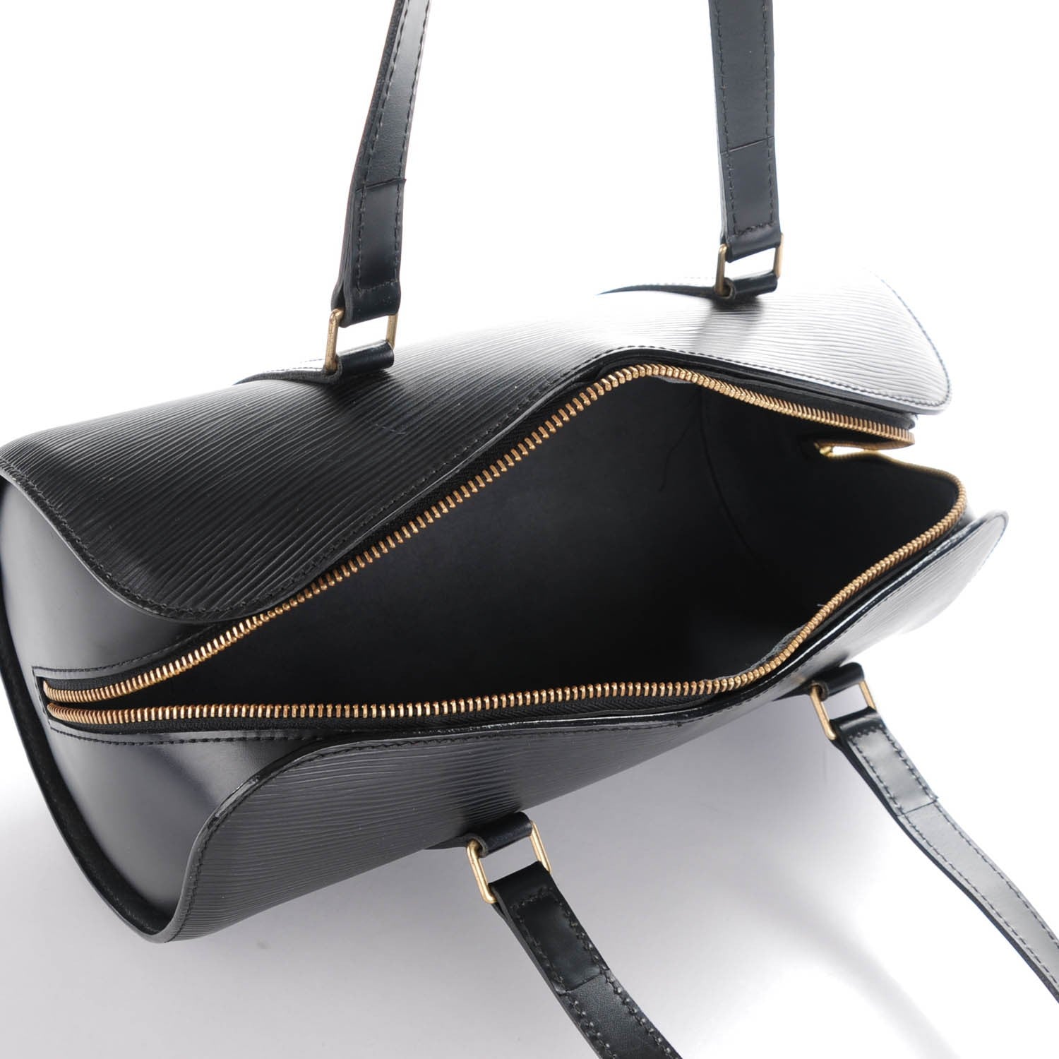 Louis Vuitton Epi Soufflot Black 5 of 7