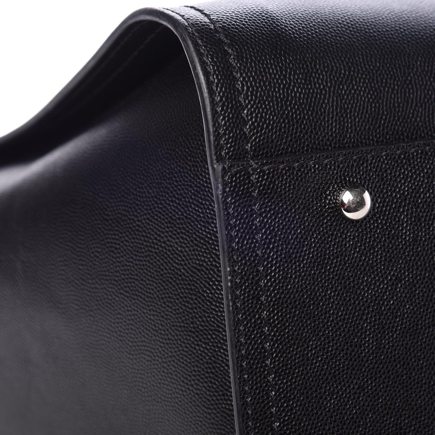 Chanel Caviar Extra Large Studded Deauville Tote Black 10 of 13