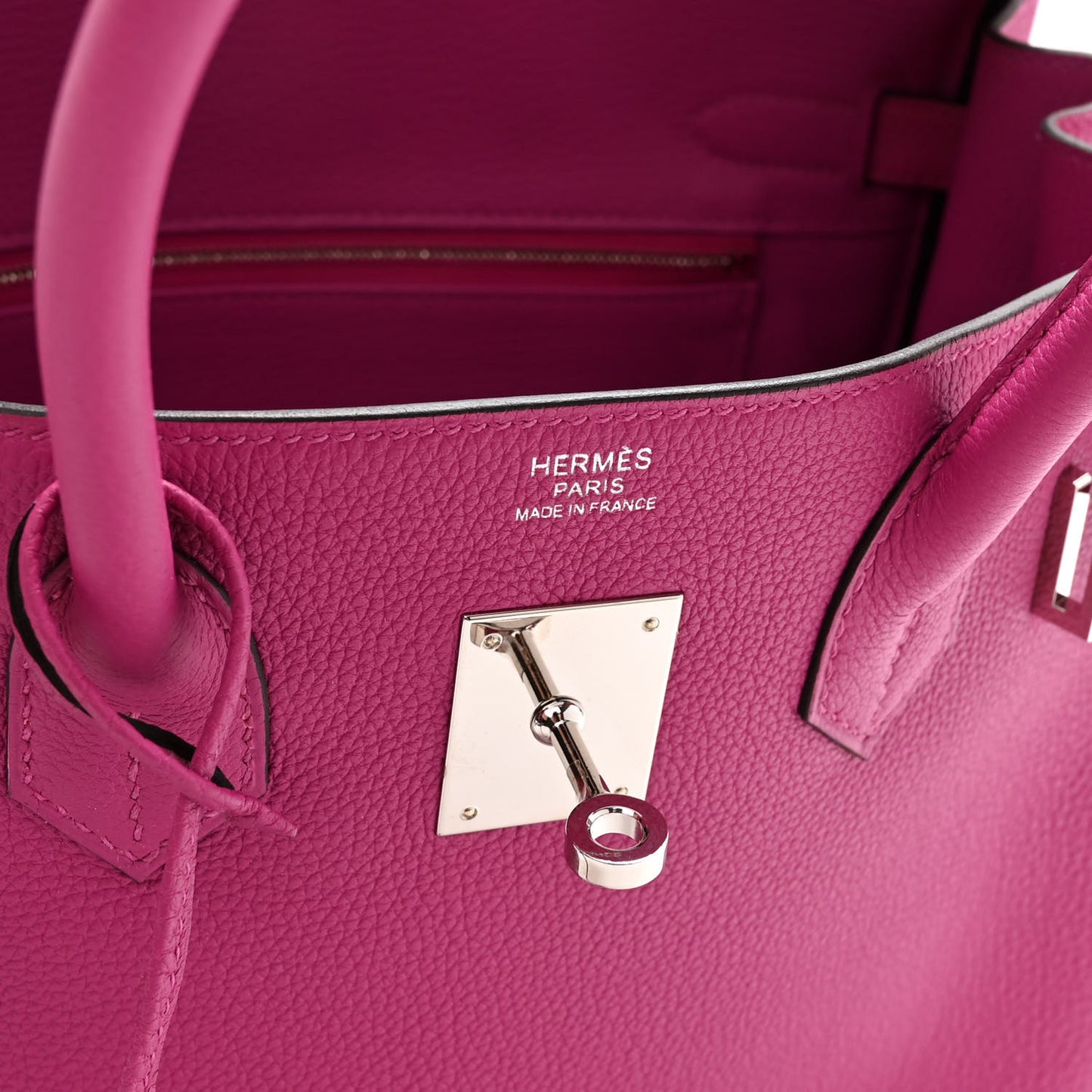 Togo Birkin 30 Rose Pourpre