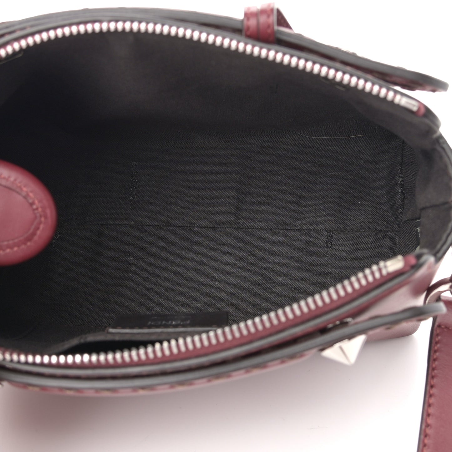 Vitello King Logo Embossed Mini By The Way Boston Bag Barolo