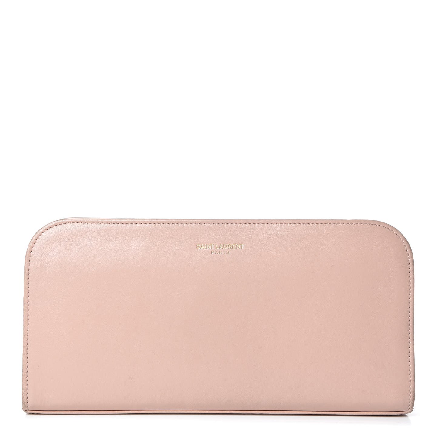 Calfskin Classic Zip Around Wallet Pink