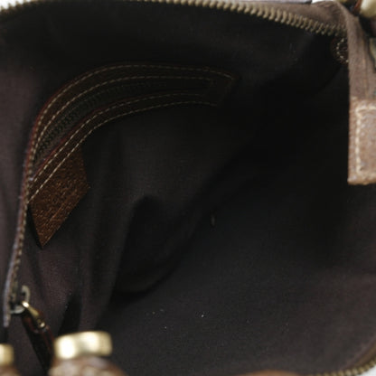 Gucci Monogram Borchie Monogram Studded Hobo Ebony 6 of 8