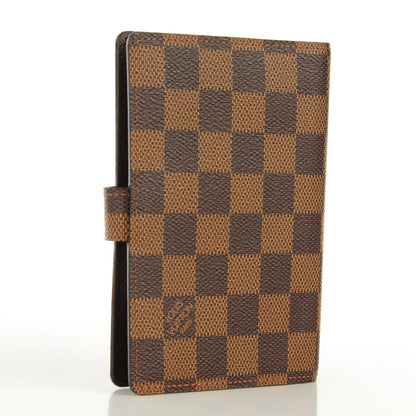 Louis Vuitton Damier Ebene Small Ring Agenda Cover 3 of 7