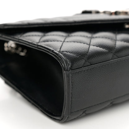 Saint Laurent Grain De Poudre Textured Mixed Matelasse Triquilt Small Monogram Satchel Black 8 of 9