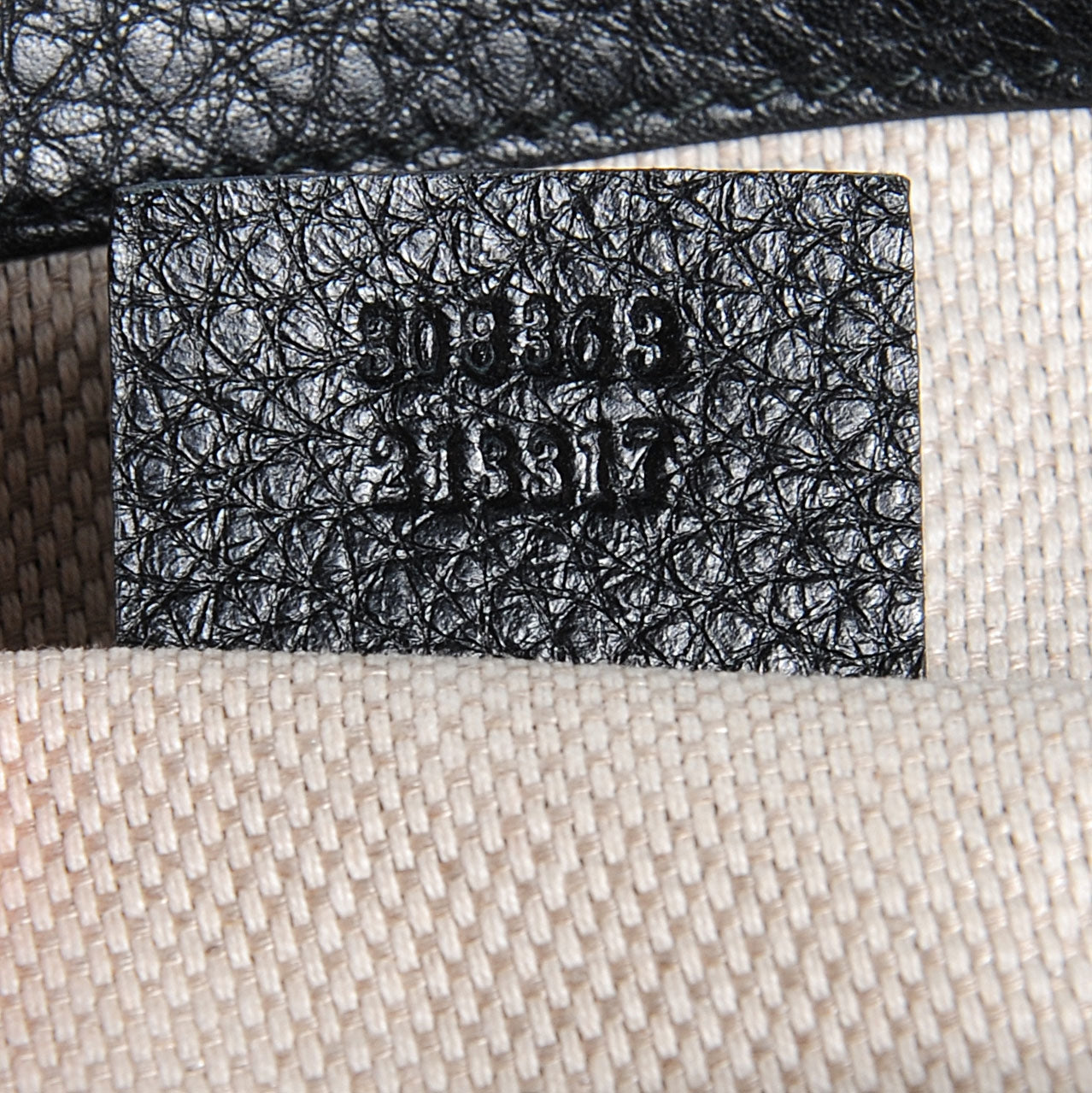 Gucci Cellarius Calfskin Medium Soho Working Tote Black 7 of 7