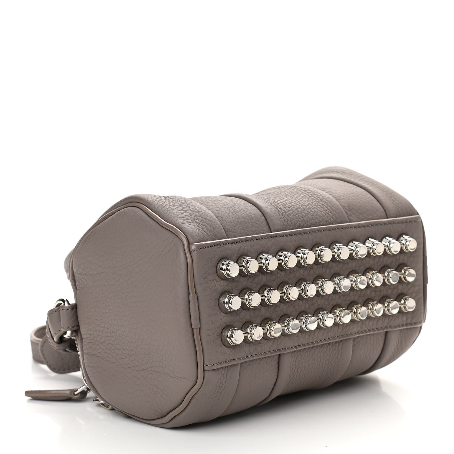 Alexander Wang Pebbled Lambskin Mini Rockie Mink Silver Hardware 4 of 9