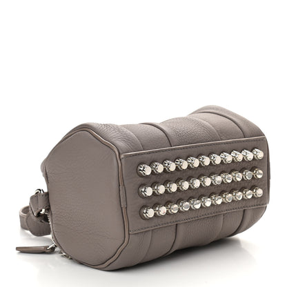 Alexander Wang Pebbled Lambskin Mini Rockie Mink Silver Hardware 4 of 9
