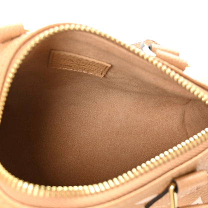 Louis Vuitton Empreinte Monogram Giant Nano Speedy Arizona Creme 5 of 8