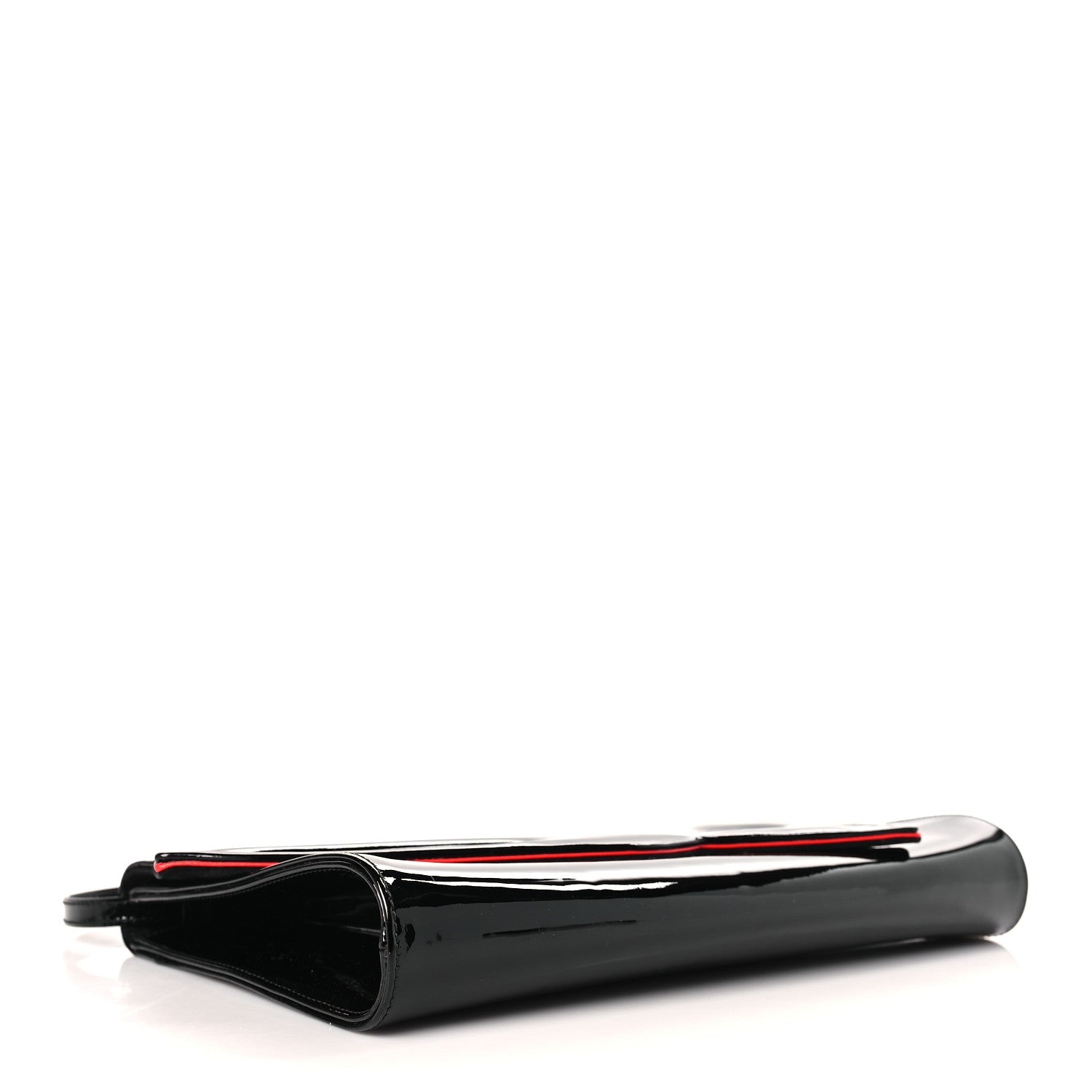 Christian Louboutin Patent So Kate Baguette Clutch Black 4 of 8