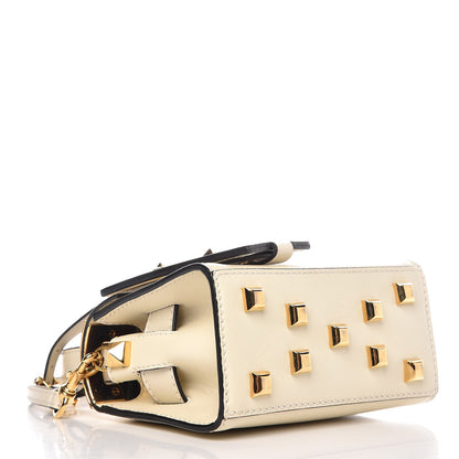 Valentino Garavani Vitello Mini My Rockstud Frame Bag Light Ivory 5 of 9
