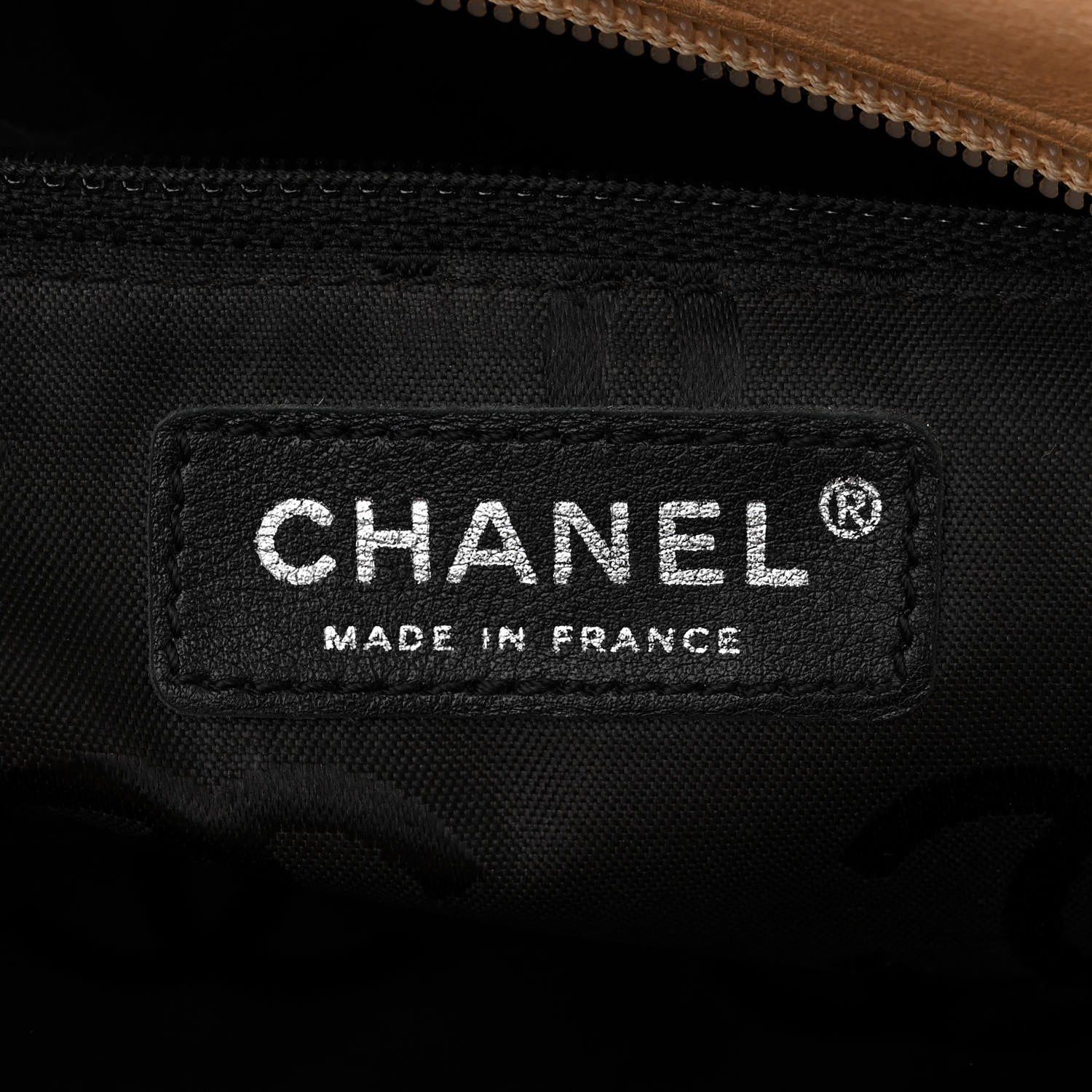 Chanel Calfskin Quilted Large Cambon Bowler Beige Black 6 of 18