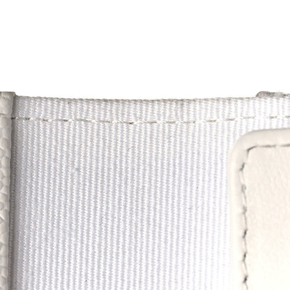Chanel Caviar Quilted Classic 4 Key Holder Wallet White 10 of 10