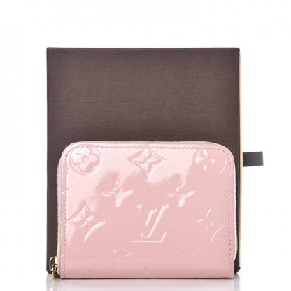Louis Vuitton Vernis Zippy Coin Purse Rose Ballerine 5 of 9