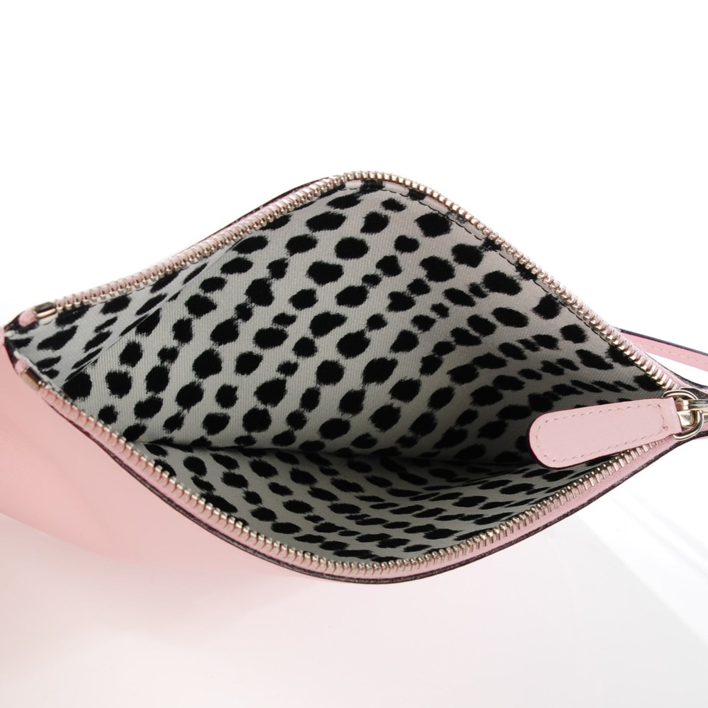 Calfskin Medium Spotted Diorissimo Bag Pink Black