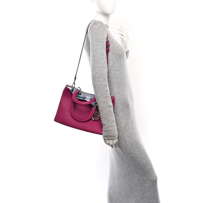 Christian Dior Calfskin Medium Diorissimo Bag Fuchsia 2 of 11
