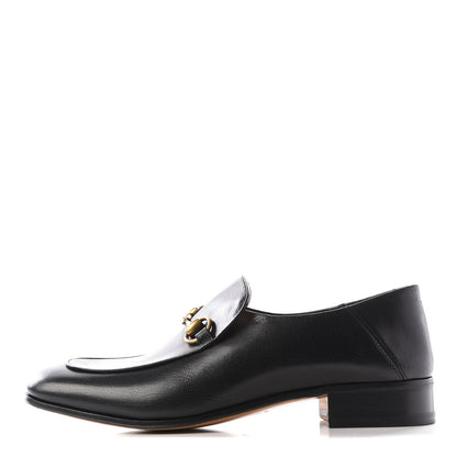 Gucci Goatskin Mens Horsebit Loafers 8.5 Black 1 of 9