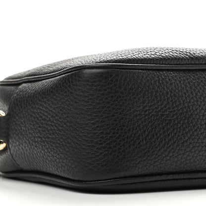 Gucci Pebbled Calfskin Small Soho Disco Bag Black 11 of 12
