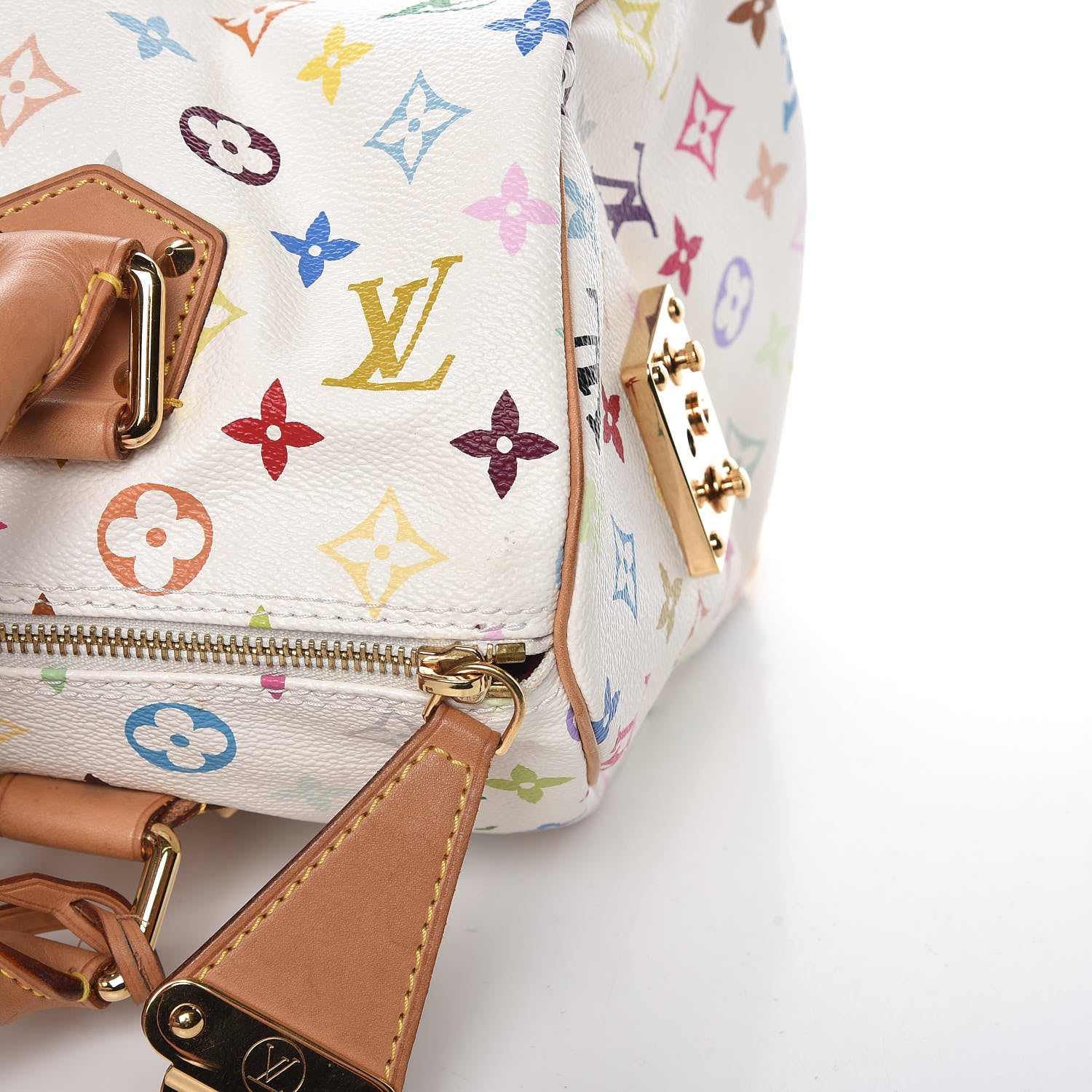 Louis Vuitton Monogram Multicolor Speedy 30 White 15 of 16